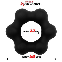 Beast Rings Cockring silicone Star Round 22mm